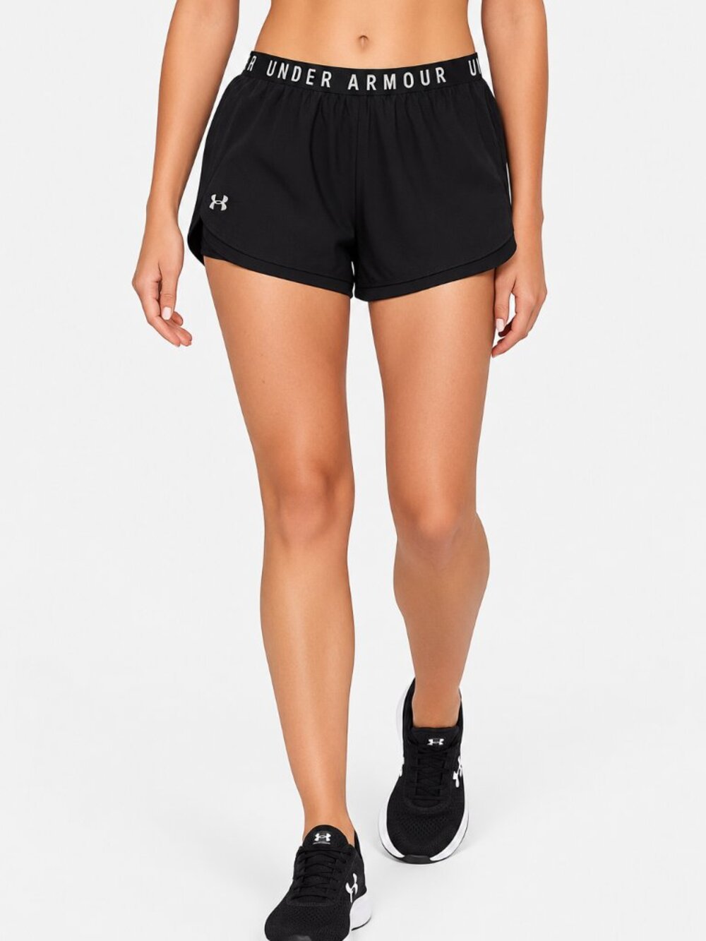 Under Armour Black Athletic Running Shorts Size XL